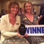 ICI Homes Honored with Laurel Awards Including Grand Laurel - Lisa S Parade of Homes Lisa Sarraf, ICI Sales Manager and Linda McHugh, ICI Sales Associate