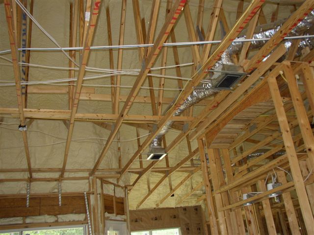 Building Your New Florida Custom Home: Days 60-90 - 6090electrical AC Duct Work in New Home