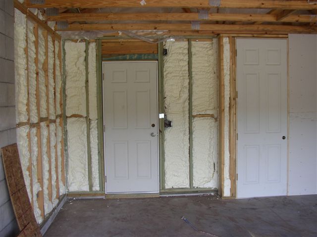 Building Your New Florida Custom Home: Days 60-90 - 6090insulation Insulation Around Interior Door