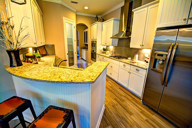 Kitchen appliances in the Portofino model at Tamaya