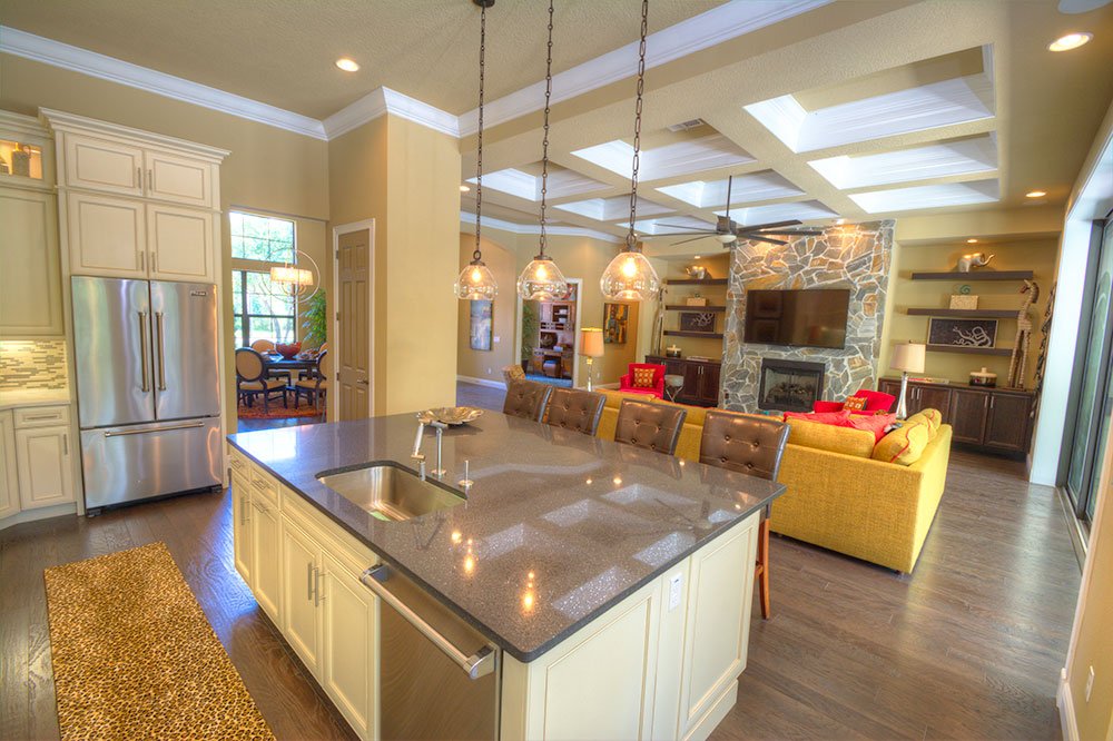 Make Your Home Stand Out With Great Lighting - Biltmore kitchen Biltmore at Live Oak Estates