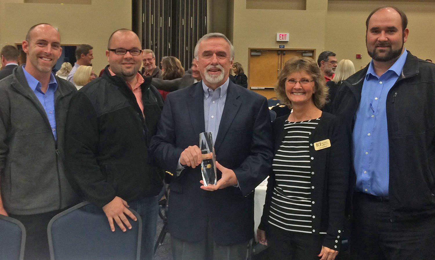 ICI Homes Named 2014 Builder of the Year - ICI Team at awards ceremony1
