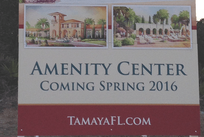 Architect and Interior Designer Selected for Amenity Center at Tamaya Tamaya Amenity Center sign blog feature