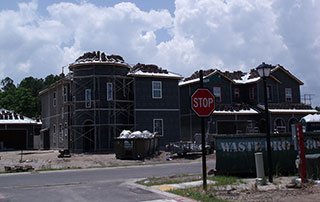 Siena at Town Center construction