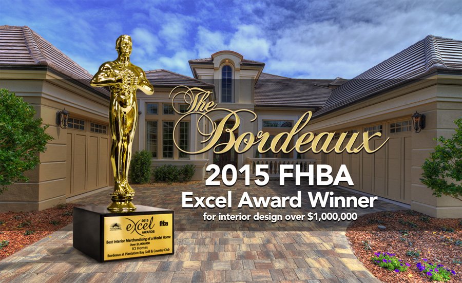 ICI Homes Wins Excel Award for Design Excellence bordeaux-award