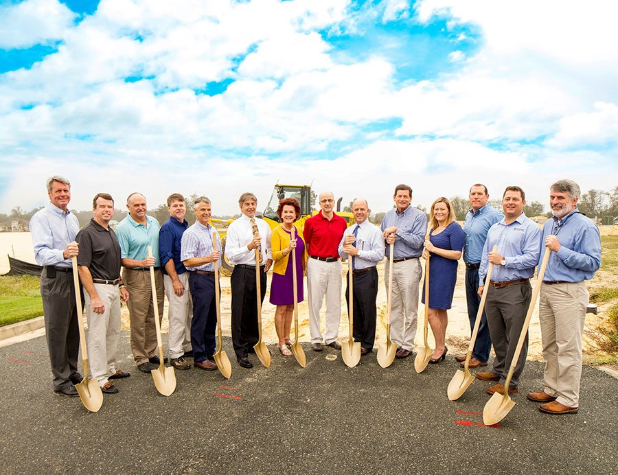 Oakmont Builders Celebrate Groundbreaking of $6 Million Residents Club - Oakmont Res Club Groundbreaking1