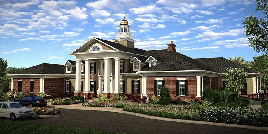 Oakmont Builders Celebrate Groundbreaking of $6 Million Residents Club - Oakmont Residents Club Rendering Oakmont-Residents-Club-Rendering