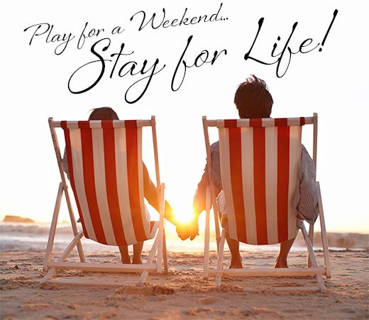 Live on a Golf Course, Florida Style - dt header