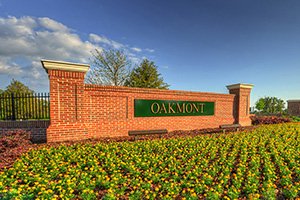 ICI Homes’ Oakmont Community Underway - oakmontmonumentsign site Oakmont Monument Sign