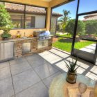 Six Reasons You Should Have a Summer Kitchen This summer kitchen at the Victoria in Tamaya is a great use of outdoor space