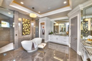 Double Walk In Shower