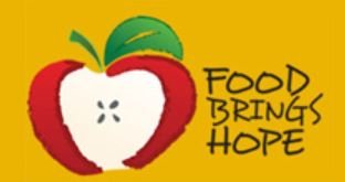 "Food Brings Hope" Charity Teaches Children About Construction Careers - Food Brings Hope Logo yellow Food Brings Hope