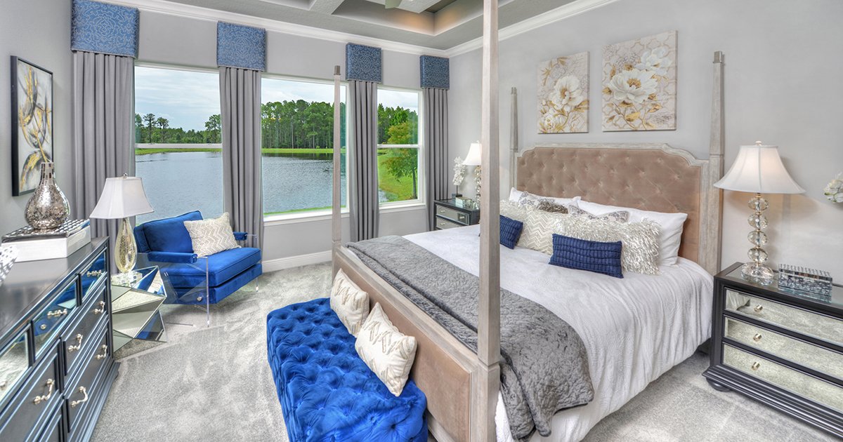 Let’s Get Our Zs: Tips for Restful Bedrooms - restful master bedroom