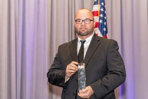 Joe Blanco with 2019 Builder of the Year Award