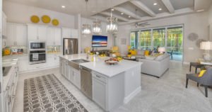 Need an Instant Vacation? Try Beach-House Decor - costa mesa kitchen Costa Mesa Kitchen with Citrus Accents