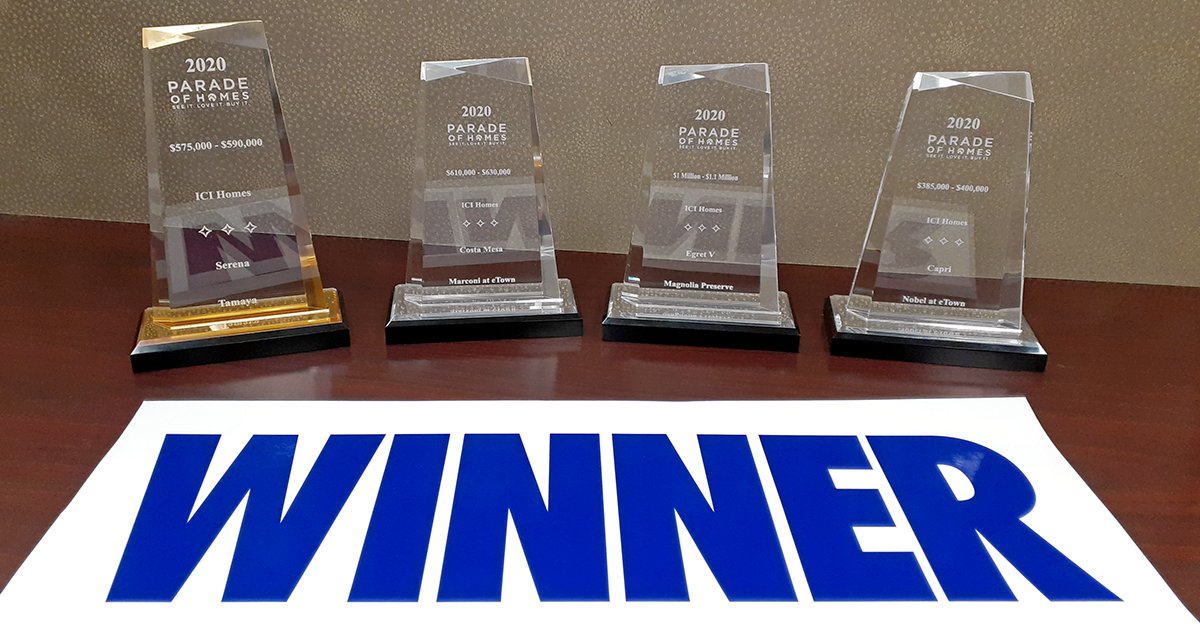 2020 Northeast Florida Parade of Homes Awards