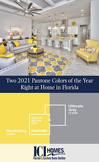 Two 2021 Pantone Colors of the Year Right at Home in Florida