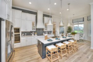 A custom kitchen to cook the food you grow in your backyard garden