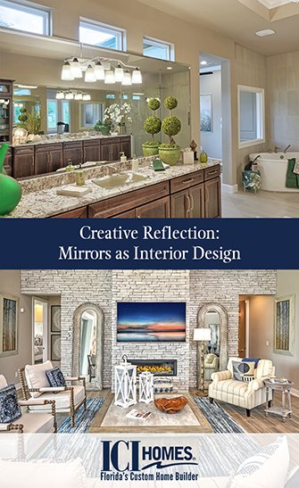Creative Reflection Mirrors as Interior Design