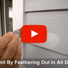 Paint Touch up Homeowner Maintenance