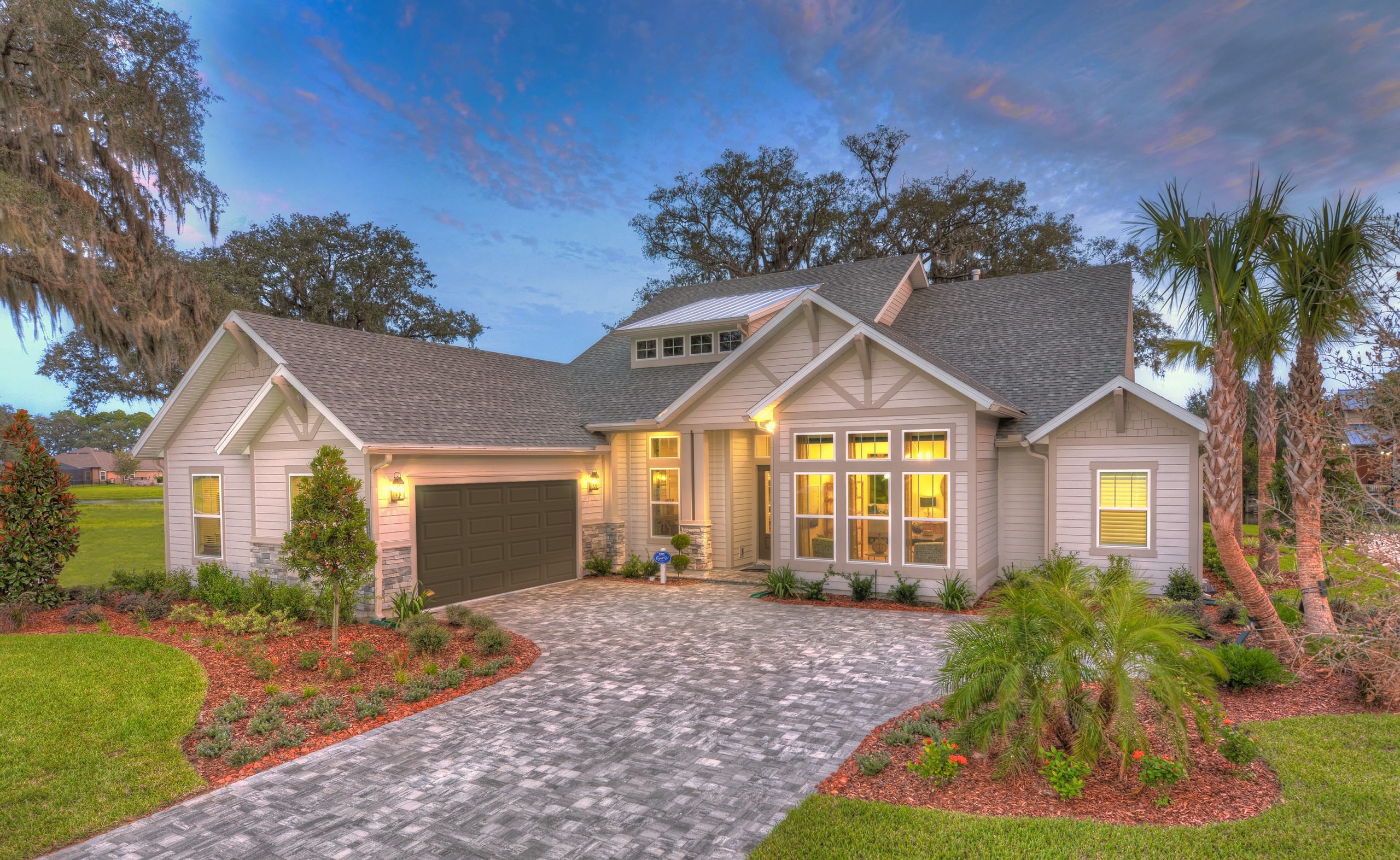Florida Custom Home in Summer