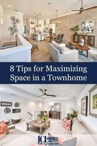 8 Tips for Maximizing Space in a Townhome - Blog Graphic