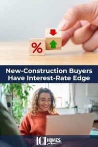 New-Construction Buyers Have Interest-Rate Edge - Blog Graphic