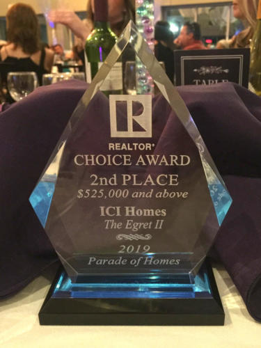 The Egret II - 2nd Place Realtor Choice Award